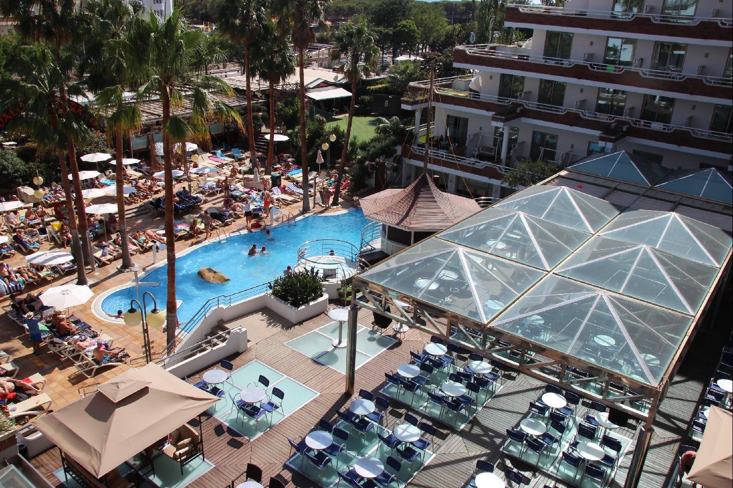 Hotel Indalo Park Santa Susanna Buitenkant foto